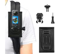 Support De Sangle De Sac À Dos Rotatif À 360° Avec Sangle D'Épaule Réglable Pour Gopro Hero 13 12 11 10 9 8 7 6 Black Insta360 X3 X4 X5 Accessoires Pour Caméra Dji Osmo Action 5 Pr[GOP6251509]