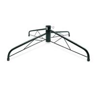 Support de sapin de Noël en métal de 60 cm avec trou de 3,2 cm pour arbres de Noël de 120/150/180/250/270 cm, support de sapin de Noël pliable vert de Noël