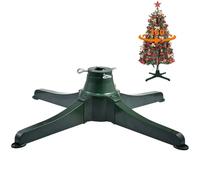 Support De Sapin De Noël Rotatif À 360°, Base Rotative Électrique Pour Sapin Artificiel Jusqu'à 7.8ft/9.87ft Et 80LBS, Plateau Tournant Robuste Et Stable Pour Sapin De Noël(80cm)