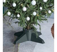 Support de Sapin de Noël Base d'Arbre de Noël Porte-sapin Support d'Arbre de Noël Base de Sapin de Noël Salon Maison Vert 55,5x55,5x15 cm