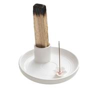 Support de sauge pour brûler, brûleur de sauge,Porte-bâtons d'encens en céramique | Porte-encens brûlant pour la décoration de la maison, collecteur de cendres pour étagère de bureau, Table, chambre à