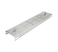 Support de saumon en acier inoxydable pour brasero et barbecue bouilloire avec rotation à 180 degrés et 5 angles d'inclinaison pour grillades en plein air Finition métallique (A)