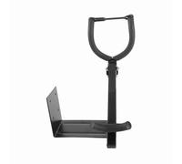 Support de Saxophone Alto Ténor, Support Mural en Métal Robuste, étagère D'affichage avec Direction de Placement Réglable, Couleur Noire, 13,39 X 6,3 X 5,12 Pouces, 1 Paquet