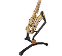 Support de saxophone pliable en métal pour instrument de musique - Support de base triangulaire pour saxophone alto ténor