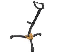 Support de Saxophone Pliable, Support de TR¨¦Pied Portable, Support de Saxophone avec Base Triangulaire en M¨¦tal, Support de TR¨¦Pied pour Saxophone Alto T¨¦nor R¨¦glable Pliable en