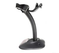 Support de scanner col de cygne compatible avec Zebra Ls2208 Ds2208 Ds4308 Ds4608 Bras en métal réglable Base antidérapante pour lecture mains libres de codes-barres dans les supermarchés et les