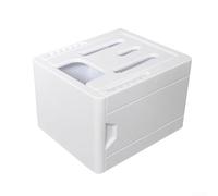 Support de scanner de cartes, accessoires de jeu de taille standard, matériau ABS pour cartes à collectionner pour collection MTG, boîte de numérisation, finition blanche
