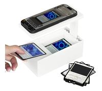 Support de scanner de cartes, support de téléphone réglable pour scanner | 9x18x1 8cm/3.5x7.1x7.1in, numérisation efficace, contient des cartes sans pochettes, pour l'application Mana Box