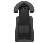 Support de Scanner Pliable Réglable pour Caisse Enregistreuse | ABS Noir, Angle Ajustable, Base Stable et Compacte, pour Entrepôt et Point de Vente