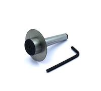 Support de scie à fente/fente avec lame de scie circulaire de précision Accessoires d'ingénierie de qualité Étau de fraisage rotatif (Tige 2MT (M10 x 1,5)))
