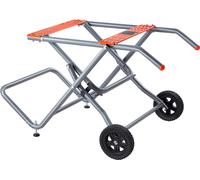 Support de scie circulaire de table VEVOR, capacité de charge de 158 kg, support roulant et pliable avec roues en caoutchouc de 8 pouces, stockage facile, universel pour la plupart des marques de scie