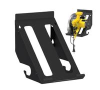 Support de scie circulaire, support mural en métal robuste, organisateur de rangement robuste pour outils électriques, garage de construction en acier et atelier, à outils pour réparation à do