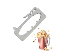 Support de seau à pop-corn, support de seau carré rond, kit mains libres pour collations, riz soufflé, support pour cinéma, cinéma, , adultes