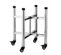 Support de seau roulant avec roulettes - Durable et mobile pour cuisine, restaurant, usage commercial