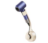 Support de séchage mains libres - Bras réglable rotatif à 360°, support à ventouse puissant, compatible avec la plupart des sèche-linge, supports de miroir et de carrelage, assistant de coiffage