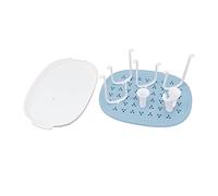 Support de Séchage pour Bouteilles de Lait, Support de Séchage Amovible pour Biberons de Grande capacité à Base Fixe pour Sucettes à Usage Domestique (Bleu)