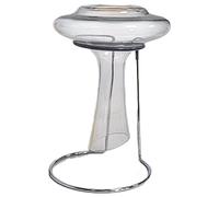 Support de séchage pour carafe à whisky - Égouttoir pour carafe à vin, support pour carafe | Séchoir à carafe avec dessus recouvert de caoutchouc pour grandes carafes à vin standard pour amis et parte