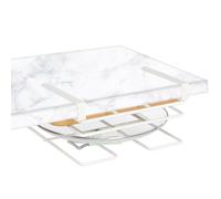 Support de séchage pour couvercle de casserole sous armoire | Organiseur de couvercle de casserole et rangement pour cuisine, four, cuisinière, garde-manger, tiroir, gant, cuillère