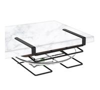 Support de séchage sous armoire pour couvercle de casserole | Organiseur de couvercle de casserole et rangement pour cuisine, four, cuisinière, garde-manger, tiroir, gant, cuillère