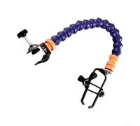 Support de sèche-cheveux à air chaud réglable pour réparation de voiture - Support à outils robuste avec réglage de l'angle, support portable en métal et plastique pour ranger en toute sécurité les