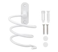 Support de sèche-cheveux,support de souffleur de cheveux multifonctionnel à montage mural en spirale,Rangement/Support de Sèche-Cheveux Accessoires Support Mural pour Sèche-Cheveux pour Salle de Bain