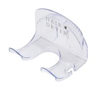 Support de Sèche-Cheveux Support, Support de Séchoir à Souffle sans Forage Organisateur D'outil de Cheveux avec Ruban Adhésif, Matériau D'abs élégant pour Salle de Bain,