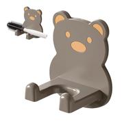 Support de séchoir à soufflage multifonction, dessin animé, organisateur | Fixation murale pour rangement de salle de bain, organiseur étanche pour outils de cheveux, support de fer à friser