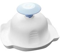 Support de sécurité alimentaire bleu pour mandoline, protège-doigts pour râpe à légumes, coupe-aliments, protège-doigts pour râpe à mandoline, ustensiles de cuisine