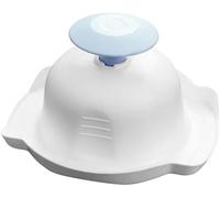 Support de sécurité alimentaire bleu pour mandoline, trancheuse ou râpe, protecteurs anti-coupure pour râpe à légumes, éplucheurs et trancheuses, râpes, trancheuses alimentaires, protège-doigts pour