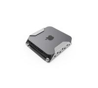 Support de sécurité Mac Mini - MACLOCKS - MMEN76 luminium brossé - Couleur gris - Haute qualité
