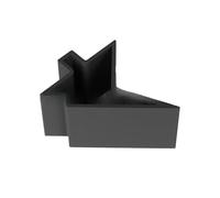 Support de sécurité pour porte - Pince de fenêtre pour béton, carrelage, parquet, installation non nécessaire - Support de porte