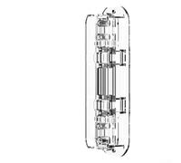 Support de sécurité pour sonnette vidéo Blink avec angle de vision réglable, construction robuste en ABS pour résister aux intempéries, convient pour l'extérieur (transparent)
