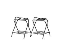 Support de Selle Cheval Porte-selle Anglais Western Pliable Capacité 60kg Lot de 2