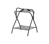 Support de Selle Cheval Porte-Selle Cheval Pliable Portable 2 Niveaux Capacité 60kg