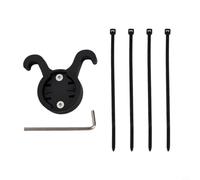 Support de selle de vélo pour feu arrière Garmin Varia RVR315 RTL510 515 500 en ABS noir 58 mm