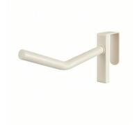 Support de Selle Mural Porte Selle Râtelier Crochets en Fer PVC Support Anglé Organisation Murale Embouts Arrondis Préserve les Entretien Facile , Blanc , 48,9 15 4cm