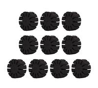 Support de Séparateur de Flèche Matériau PE de Haute qualité 10 Pièces Support de Flèche Rond Noir 3 Cm/1,18 Pouces