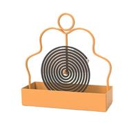 Support De Serpentin Anti-moustiques, Support De Brûleur D'encens À Bobines Suspendues en Fer, Cendrier Métallique Suspendu, Supports Vertical pour Encensoir pour Camping Intérieur Et Extérieur