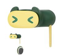 Support de serpillère adhésif puissant - Pas besoin de percer - Support mural sans trace - Pour salle de bain, cuisine, ménage - Rangement des outils - Installation facile - Parfait pour un rangement