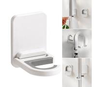 Support De Serpillière Auto-Adhésiff, Sans Perçage, Organisateur Mural, Pochette, Support D'organisation Gratuit, Support Auto-Adhésif, Ménage, Salle De Bains, Cuisine, Nouveau