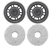 Support de serpillière, compatible avec Dreame L20 Ultra / X30 Ultra / X40 Ultra, compatible avec Mijia M30 S, plaque de serpillière à levage automatique pour tapis(4pcs)