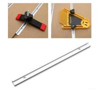 Support de serrage à cliquet en T en aluminium pour le travail du bois et les coupes d'onglet 34 x 12 (40 cm)