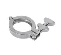 Support de serrage à vide en acier inoxydable KF25/KF40/KF50, conception Anti-chute à Double écrou for une connexion sécurisée à bride(KF40)