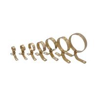 Support de serrage de tuyau en laiton for tube de diamètre extérieur de 12, 15, 22, 28, 35, 42, 54 mm, support de suspension fixe for plomberie et eau(Fit 42mm Pipe OD)