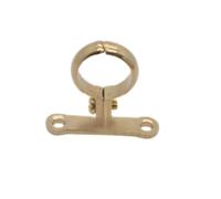 Support de serrage en laiton for tube de 15, 22, 28, 35, 42, 54 mm de diamètre extérieur, for polissage, plomberie, eau, avec base(Fit 42mm OD Tube)