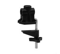 Support de serrage en métal pour perche de microphone et lampe de bureau compatible avec des surfaces jusqu'à 4 à 5 cm d'épaisseur pour un positionnement stable