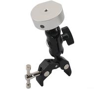 Support de serrage pour échelle de véhicule récréatif pour support d'antenne - Alliage d'aluminium avec rotation à 360 degrés et verrouillage à levier, compatible avec les balustrades de bateau et les