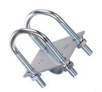Support de serrage pour mât d'antenne avec boulon en UBolt pour Lora Helium Hotspot Miner - Diamètre du poteau : 25 à 50 mm - Avec outil - Angle de pas réglable pour plusieurs fréquences d'antenne