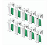 Support de Serrage pour Store Enrouleur Duo, Store Enrouleur, Mini Store Enrouleur, sans perçage, réglable de 1,5 à 2 cm, 5 Paires, y Compris Patins adhésifs