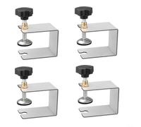 Support de serrage Quick Fix pour tiroir de travail du bois, acier inoxydable, type G (argenté)